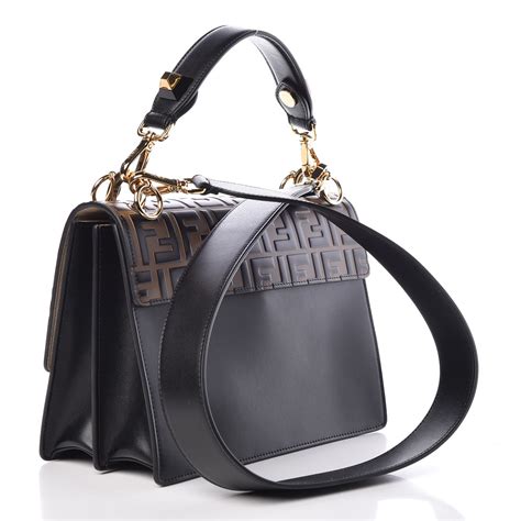 fendi embossed kan 1 bag|fendi shoulder bags for women.